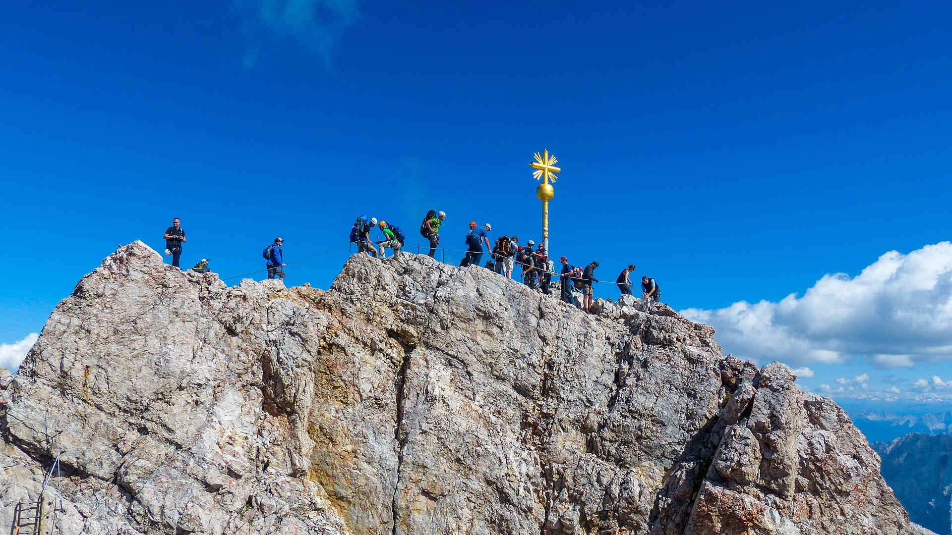Zugspitze Aufstieg: Wandern auf der Zugspitze